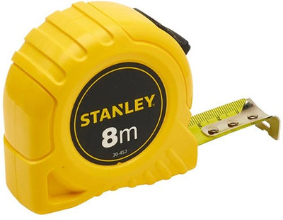 Maßband für Handwerkzeuge von Stanley, 8 m – 25 mm (Großpackung) – 1-30-457 – 1-30-457