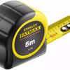 Stanley Handwerkzeuge Maßband Fatmax® Klingenpanzerung | 5 Meter – 0-33-720