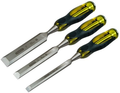 Stanley Handwerkzeuge Meißelset Fatmax 3-tlg. (12,18,25 mm) – 2-16-268