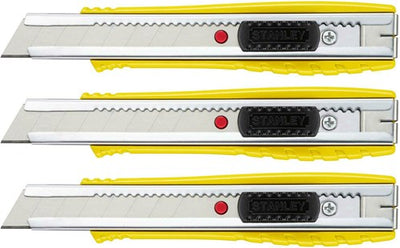 Stanley Tripack Fatmax Abbrechmesser | Metall | 18 mm (2+1 frei) – fmht10421-0