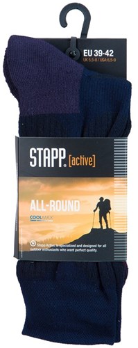 Stapp Active Allround-Socke 29530 | 149 Marine | Größe 42 - 38.134.040.02