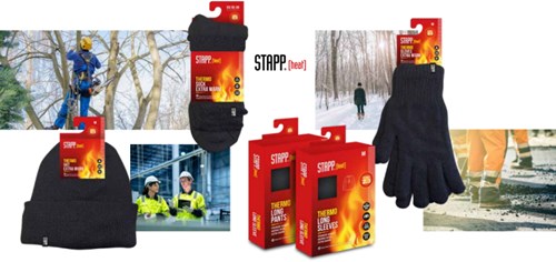 Stapp Heat Unisex-Handschuhe Thinsulate 1er-Pack 70608 Thermo | schwarz 6990 | Größe M - 8721198034197