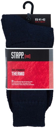 Stapp rote Thermo-Supersocke 27209 | 149 Marine | Größe 42 - 38.134.021.01