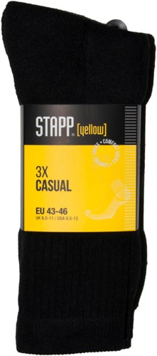 Stapp gelbe lässige 3er-Pack Socken 4400 | 499 Marine | Größe 42 - 38.134.001.01