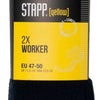 Stapp gelbe Arbeitersocken 2er-Pack 4415 | 699 schwarz | Größe 46 - 38.134.007.02