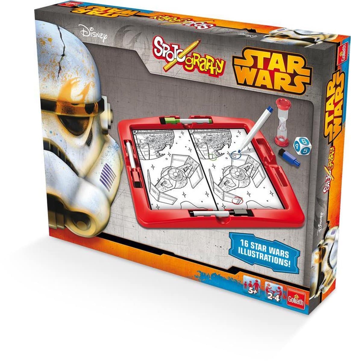 Goliath Star Wars Spotographie waschen Sie die Unterschiede