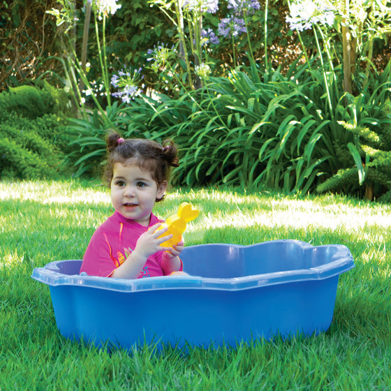 Starplay Mini Sonnenblumen Sandsack Wasserbank 76 cm blau