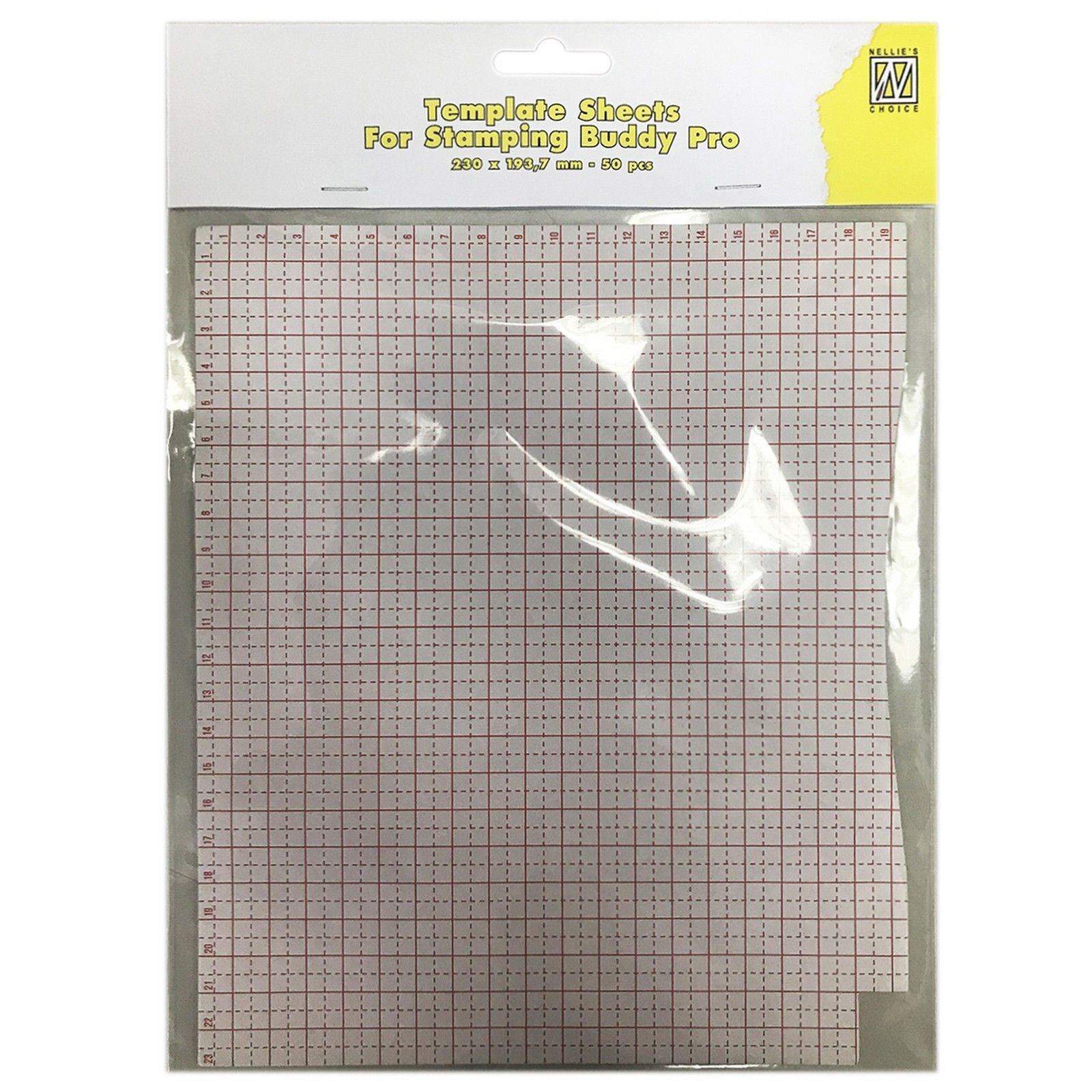 Nellies Wahl • Vorlagenblätter, 230 x 193,7 mm, 50 Stück pro Packung