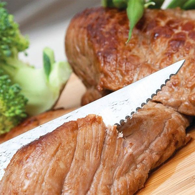 Steakmesser 12cm Edelstahl schwarz