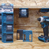 Stealth-Montage-Batteriehalter für Makita 40 V XGT | schwarz | 6 Stück - bm-mk40-blk-6