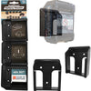 Stealth-Montage-Batteriehalter für Makita 40 V XGT | schwarz | 6 Stück - bm-mk40-blk-6