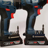 Stealth Mounts Bithalter für Bosch 18V | 2 Stück | schwarz - bra-bo-blk-2