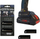 Stealth Mounts Bithalter für Bosch 18V | 2 Stück | schwarz - bra-bo-blk-2