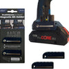 Stealth Mounts Bithalter für Bosch 18V | blau | 2 Stück - bra-bo-blu-2