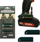 Stealth Mounts Bithalter für Metabo Cas | grün | 2 Stück - bh-mt-grn-2