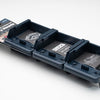 Stealthmounts BM-BO18-Blu-6 Batteriehalter für Bosch 18V Pro | blau | 6er-Pack – bm-bo18-blu-6