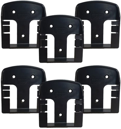 Stealthmounts bm-cas18-blk-6 Batteriehalter für CAS-Batterien | schwarz | 6er-Pack – bm-cas18-blk-6