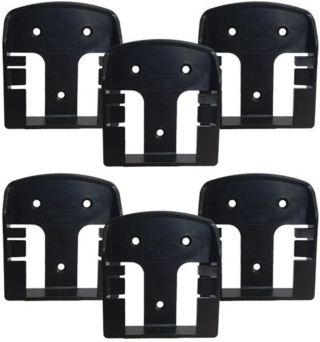Stealthmounts bm-cas18-blk-6 Batteriehalter für CAS-Batterien | schwarz | 6er-Pack – bm-cas18-blk-6