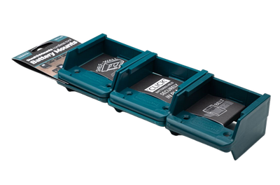 Stealthmounts bm-mk18-blu-6 Batteriehalter für Makita 18 V LXT | blau | 6er-Pack – bm-mk18-blu-6