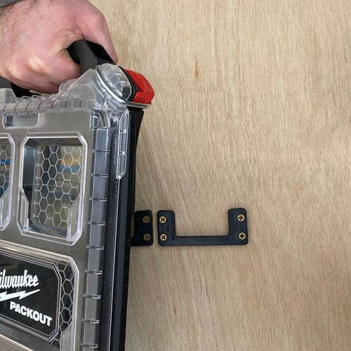 Stealthmounts om-cl-blk-6 Klampen und Fußklampen | schwarz | 6 Stück - om-cl-blk-6