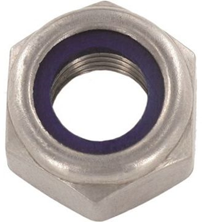 Steelies ultimative Kontermutter Nyloc DIN 985-8 M10 verzinkt | 100 Stück - 95111000001