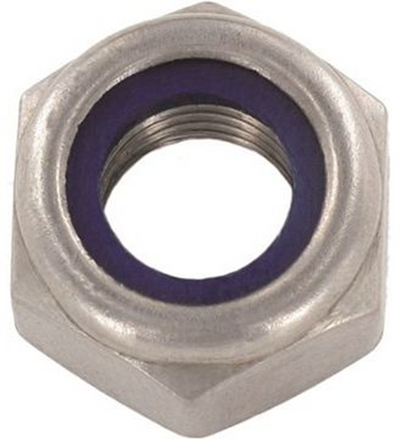 Steelies Ultimate Kontermutter Nyloc DIN 985 M10 Edelstahl A4 | 100 Stück - 95701000001