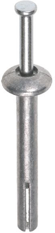 Steelies Ultimate Impact Plug 6x 40 Zylinderkragen Aluminium-Zink-Nagel | 100 Stück – kde10600401