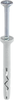 Steelies Ultimate Impact Plug Nylon 6x 60 Senkkragen PZ2 verzinkt | 50 Stück - kea10600601