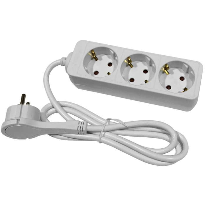 Entac tcd ra 3v 1,5 m weißes abgewinkeltes Kabel mit flachem Stecker weiß – 6872624