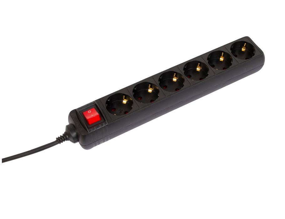 ZB verlängern Socket 6 schwarz