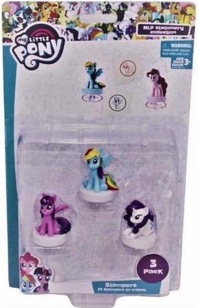 Goliath Briefmarken Little Pony, 3 auf Blister gepackt