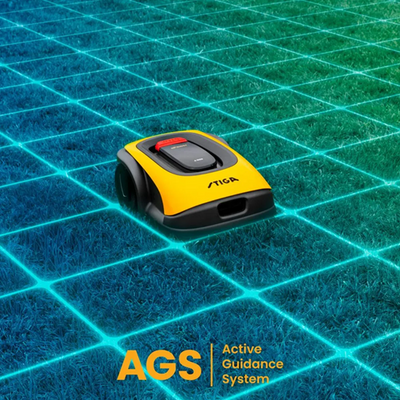 Stiga a 500 Mähroboter | kabellos mit AGS | 500 m² | 18cm | 1x 2 Ah Akku und Ladestation 2 a - 2r7101128 st1