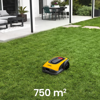 Stiga a 750 Mähroboter | kabellos mit AGS | 750 m² | 18cm | 1x 2,5 Ah Akku und Ladestation 2 a - 2r7101228 st1