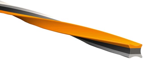 Stihl Zubehör Mähfaden | Hightech-CF3-Pro-Kreuzform | ø 2,4 mm x 35 m – 00009304300