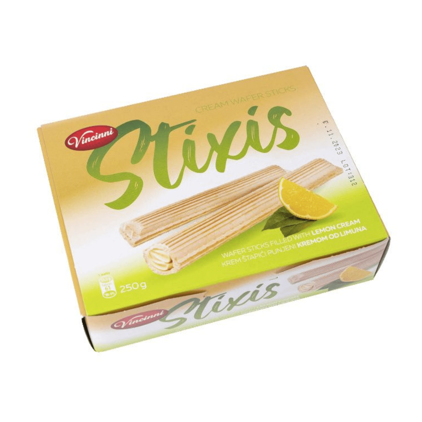 Stixis stixies waffelstäbchen zitrone (14x 250 gr)