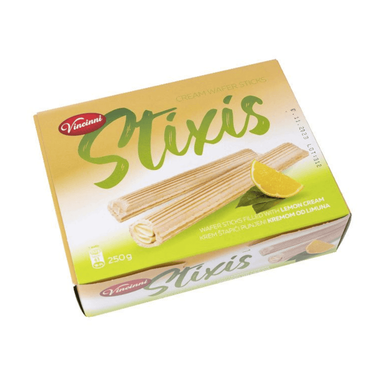 Stixis stixies waffelstäbchen zitrone (14x 250 gr)