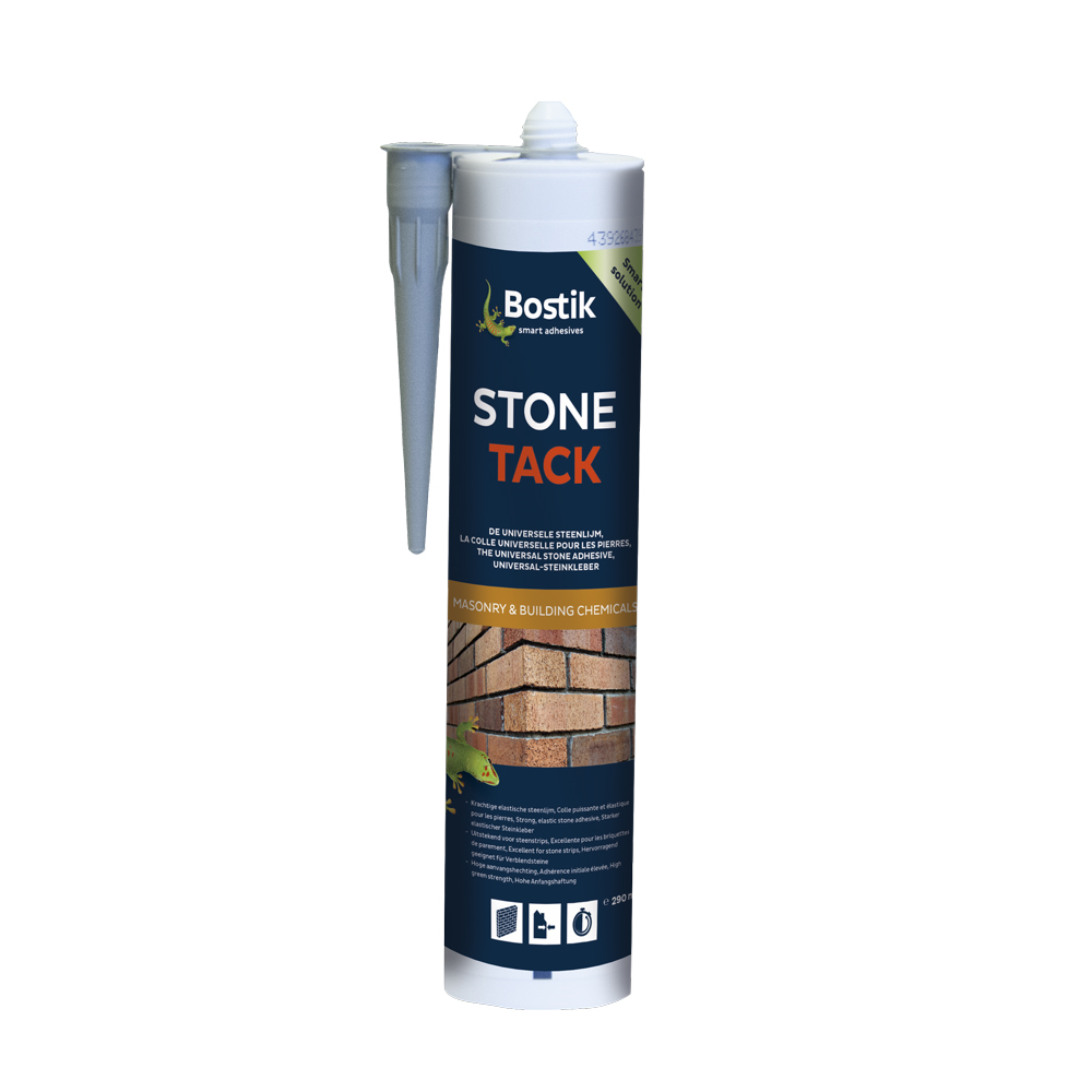 Bostik Steinnagel schwarz | 290ml | schwarz (12 Stück) - 30604068