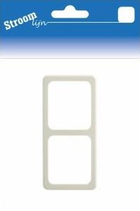 Streamline-Abdeckrahmen Peha Double Cream 6602032