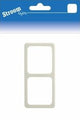 Streamline-Abdeckrahmen Peha Double Cream 6602032