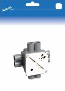 Streamline-Zentralkasten uneben mit Deckel Attema 6615400