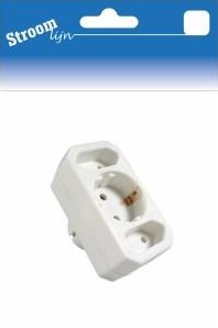 Streamline Dreifachstecker 2xEuro + 1xRA 6675906