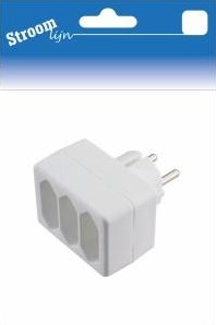 Streamline Dreifachstecker Euro weiß 6675902