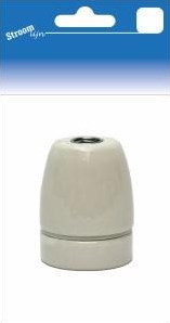 Streamline-Lampenfassung E27 Porzellan M10 6642900