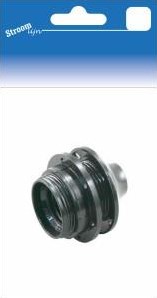Streamline-Lampenfassung E27 schwarz mit Kragen und Ring 6643000