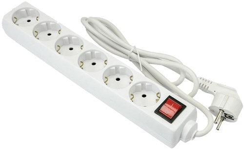 Streamline TCD RA 6-Wege-1,5-Meter-Kabel weiß 6672010