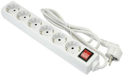 Streamline TCD RA 6-Wege-1,5-Meter-Kabel weiß 6672010