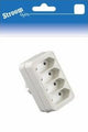 Stromlinien-Vierfachstecker Euro 6675910