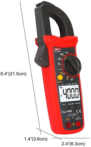 Stromzange professionell digital UT202R 0,04-400A AC - 6420316
