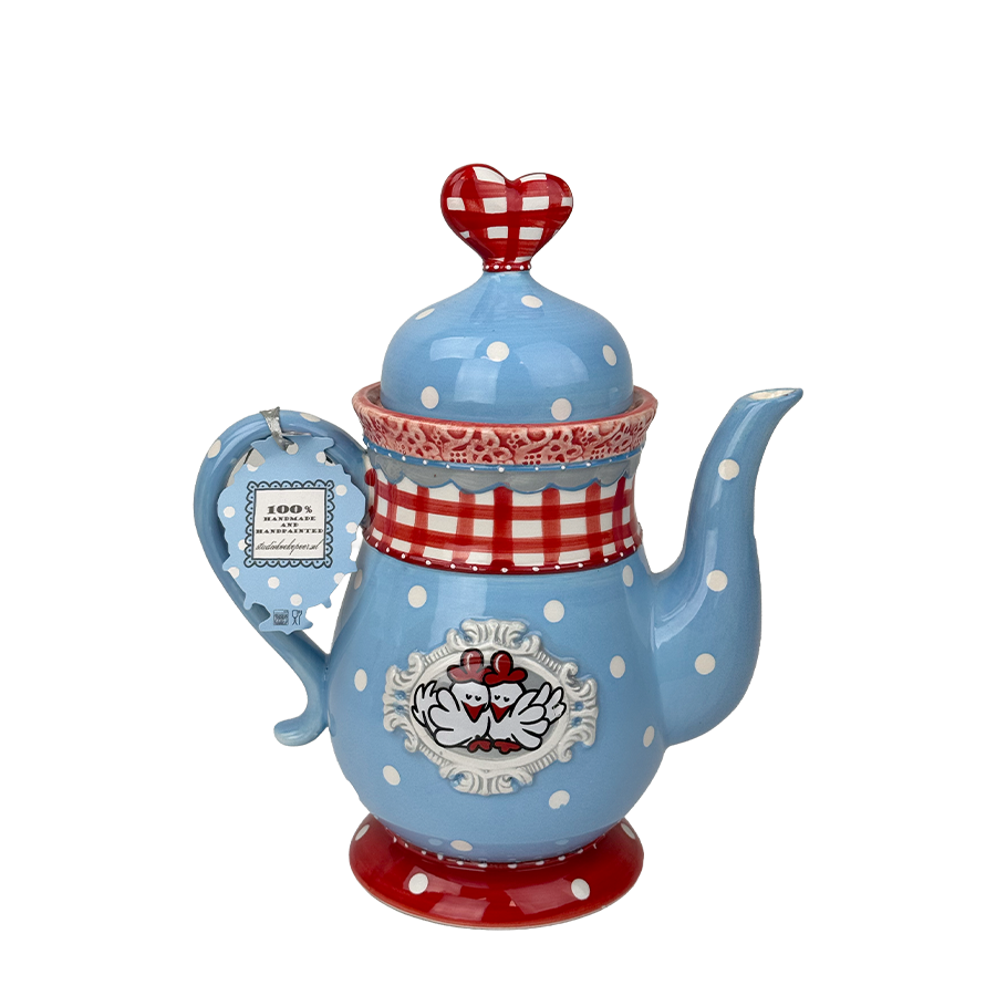 Studio Cookie-Birne-Teekanne 1l blau