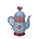 Studio Cookie-Birne-Teekanne 1l blau